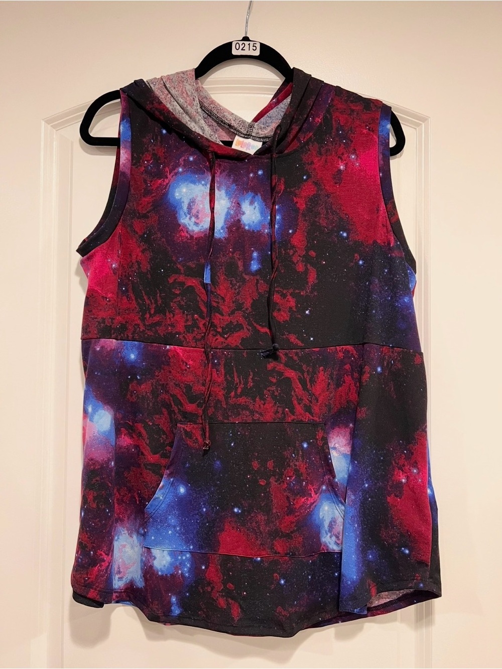 LuLaRoe Size Large Galaxy Print Brittany